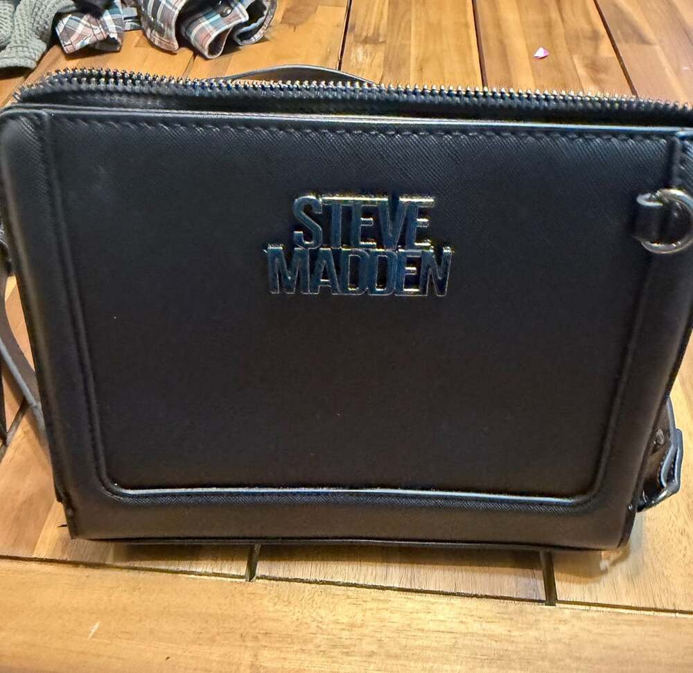 Steve Madden Black Crossbody Bag